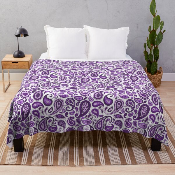 Item preview, Purple Hues Paisley Surface Design: T-Shirts, Dresses, Home Décor and More | 6 Colour Options Available designed and sold by SemDesigns1.