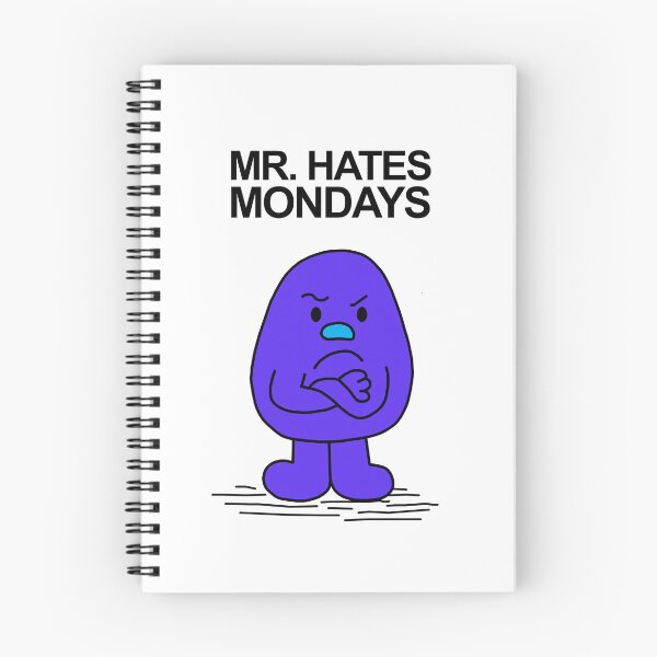 Item preview, Mr. Hates Mondays designed and sold by Scat the cat.