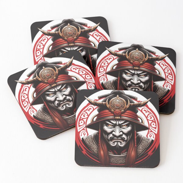 Item preview, Demon samurai mask designed and sold by aipaint.