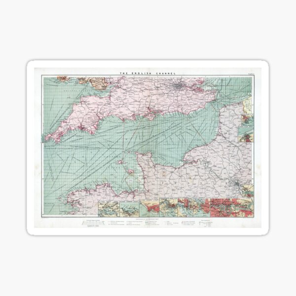 The English Channel 1905 Sticker