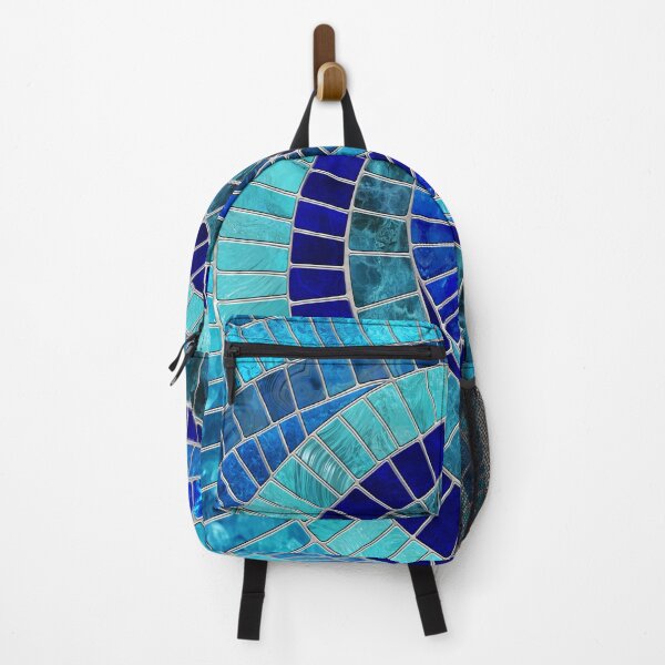 Item preview, Ocean Wave Spiral mosaic art designed and sold by k9printart.