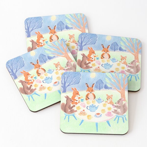 Item preview, Enchanted Forest Animals Tea Party designed and sold by CliqueOne.