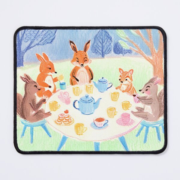 Item preview, Enchanted Forest Animals Tea Party designed and sold by CliqueOne.