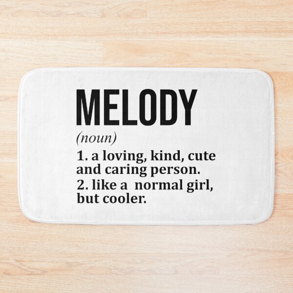Item preview, Melody Name Definition designed and sold by XCIV.