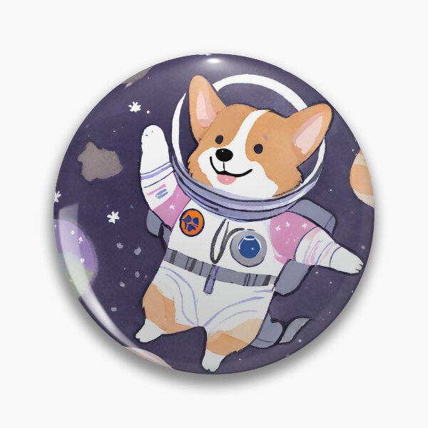 Item preview, Misión de astronauta Corgi designed and sold by CliqueOne.