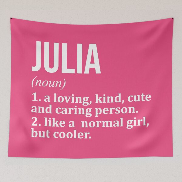 Item preview, Julia Name Definition for Women designed and sold by XCIV.