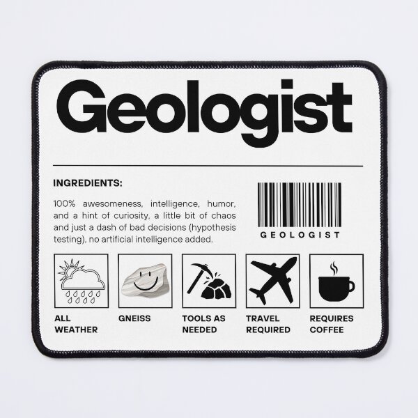 Item preview, Geologist Ingredients designed and sold by geosciandi.