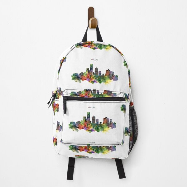Item preview, Vibrant Milwaukee Skyline designed and sold by caracatita75.