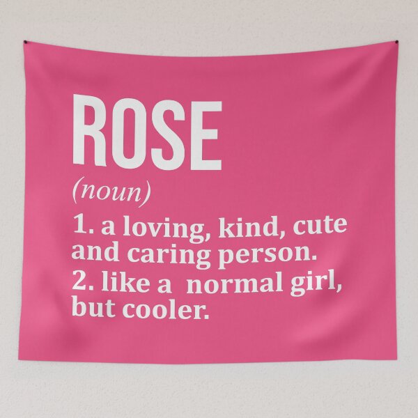 Item preview, Rose Name Definition for Women designed and sold by XCIV.