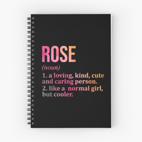 Item preview, Rose Name Definition in Watercolor designed and sold by XCIV.