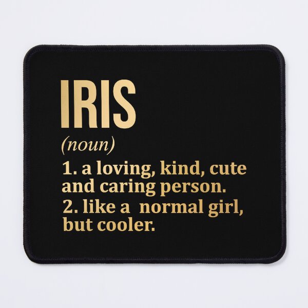 Item preview, Iris Name Definition in Gold designed and sold by XCIV.