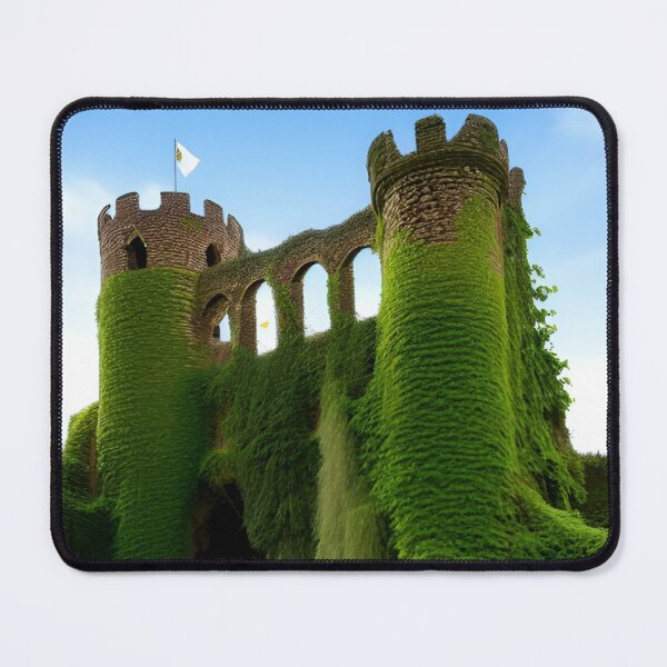 Item preview, AI generated castle ruins designed and sold by Tinkerbell678.