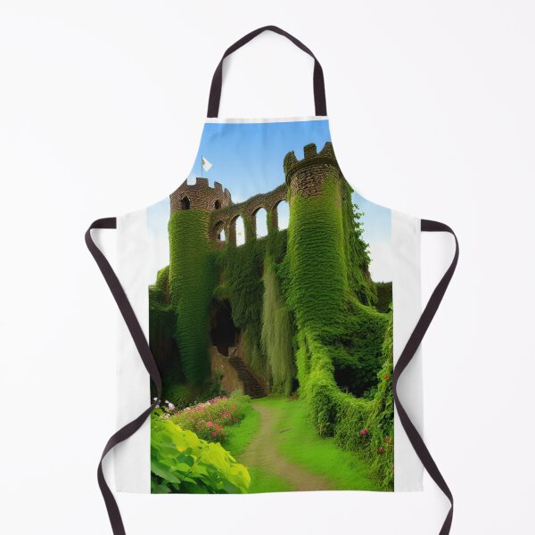 Item preview, AI generated castle ruins designed and sold by Tinkerbell678.