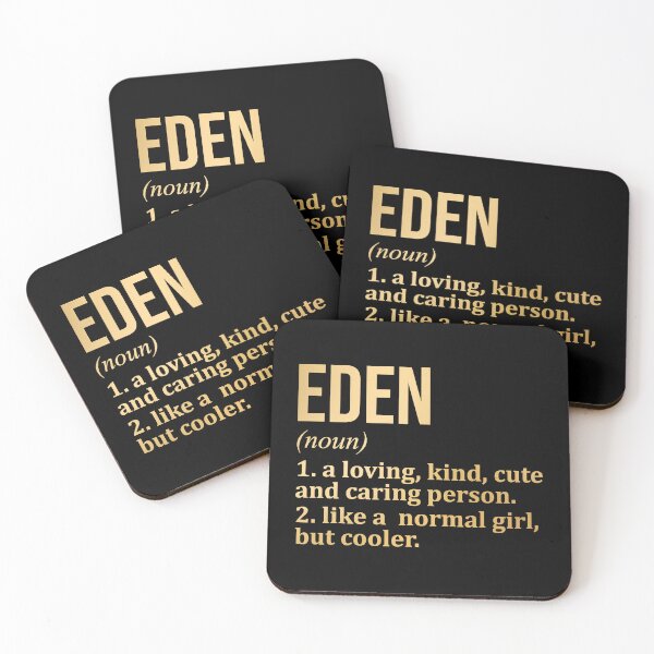 Item preview, Eden Name Definition in Gold designed and sold by XCIV.