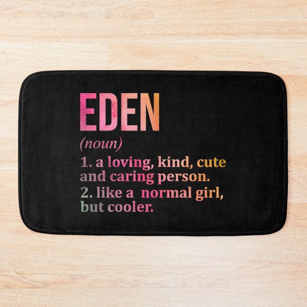 Item preview, Eden Name Definition in Watercolor designed and sold by XCIV.