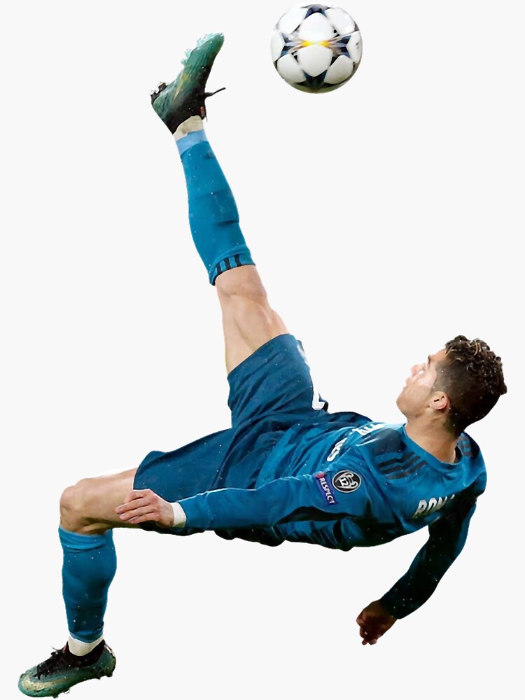 CRISTIANO RONALDO BICYCLE KICK Classic Sticker for Sale by
