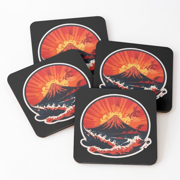 Item preview, Volcano Eruption and Ocean in Hawaii designed and sold by NautiChic.