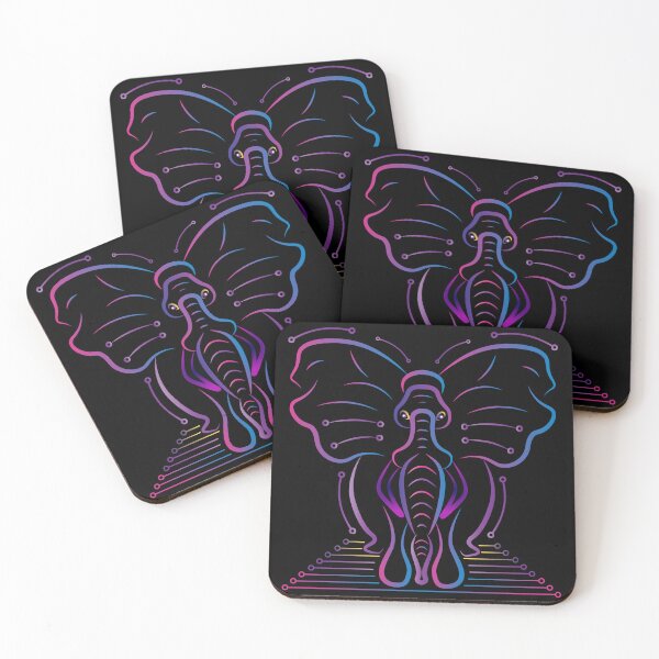 Item preview, Elephant Cyberpunk designed and sold by iamKaye.