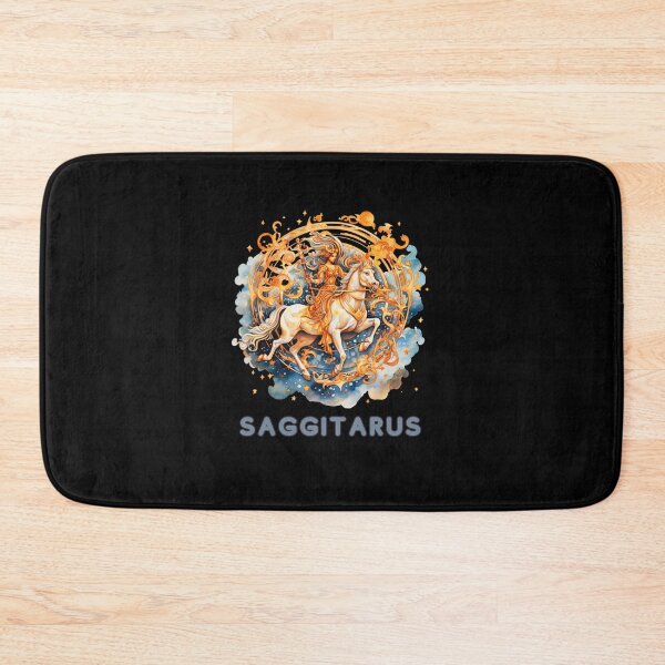 Item preview, Sagittarius Zodiac- Horescope/SunSign Theme  on black back ground designed and sold by CosmicNook1.