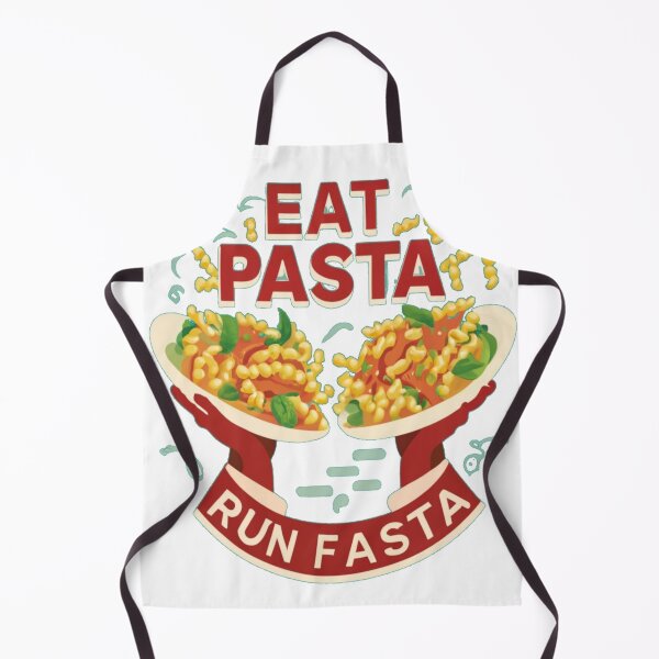Item preview,  eat pasta run fasta  running quote designed and sold by unicornunicorn.