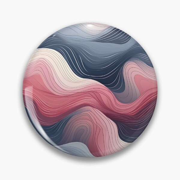 Item preview, Elegant Ripple Waves Abstract Pattern designed and sold by VectorPlace.