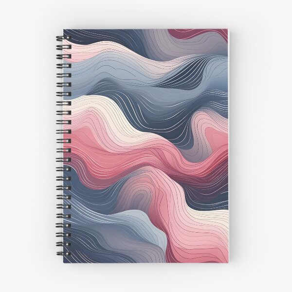 Item preview, Elegant Ripple Waves Abstract Pattern designed and sold by VectorPlace.