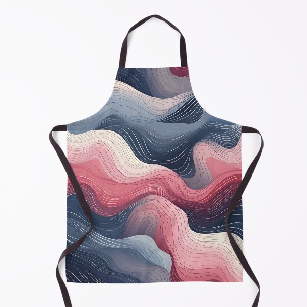 Item preview, Elegant Ripple Waves Abstract Pattern designed and sold by VectorPlace.