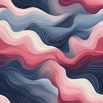Artwork thumbnail, Elegant Ripple Waves Abstract Pattern by VectorPlace