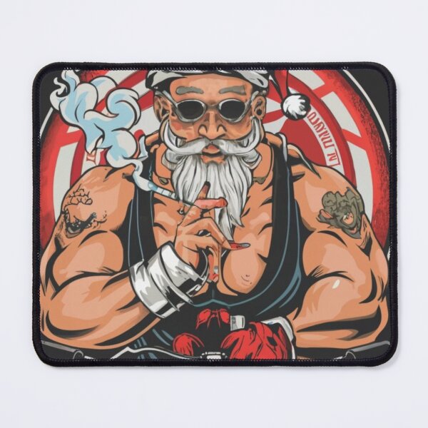 Item preview,  Bad Santa Claus rides on motorcycle designed and sold by SlavUrus.