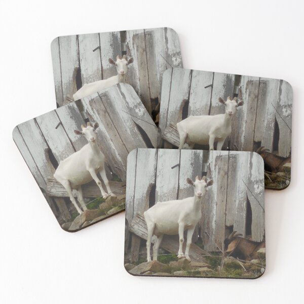 Item preview, Goat farm - Funny goat - White goat designed and sold by animal-animal.