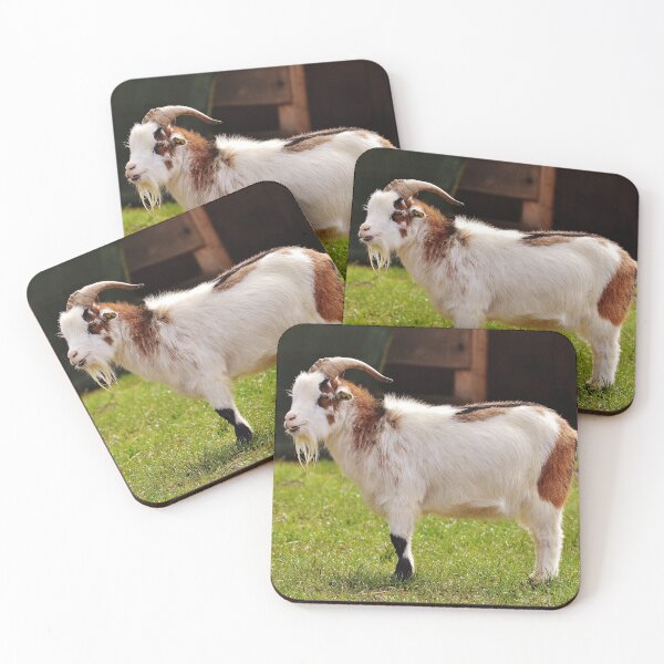 Item preview, Goat farm - Funny goat - White goat designed and sold by animal-animal.