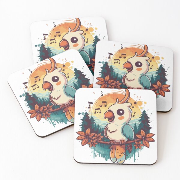 Item preview, Singing Cockatoo designed and sold by dosochogoods.