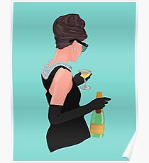Holly Golightly - Champagner bei Tiffany's Poster