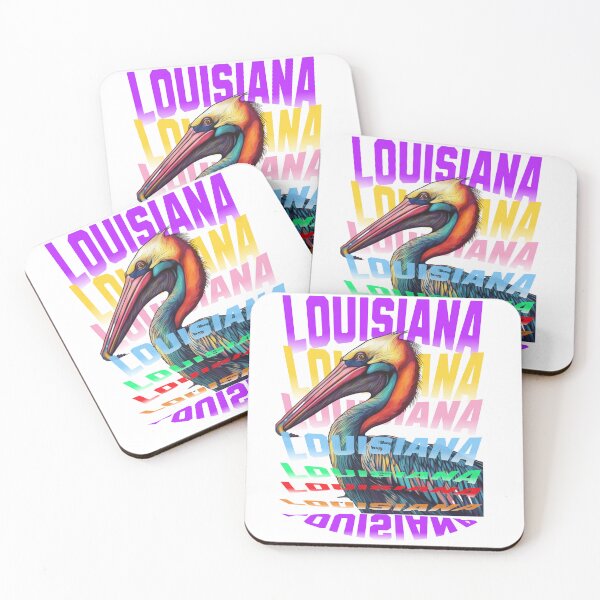 Item preview, Louisiana Colorful Pelican Rolo Design designed and sold by DsignaStudio.