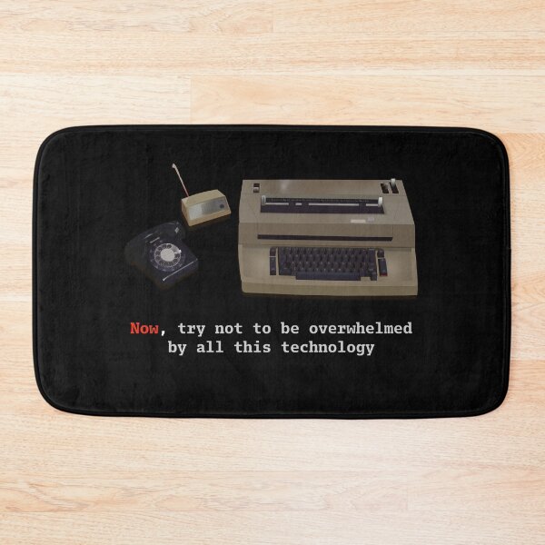Item preview, Copy of Overwhelmed by Technology designed and sold by Cosmic-Fandom.
