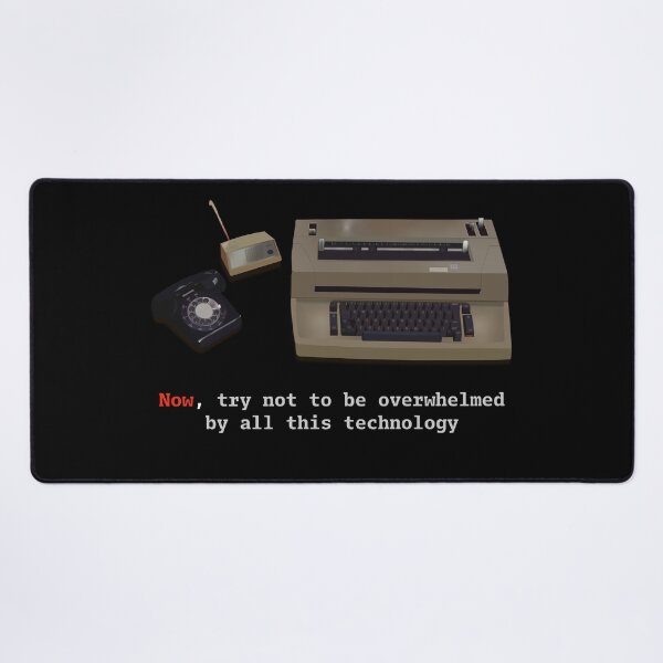 Item preview, Copy of Overwhelmed by Technology designed and sold by Cosmic-Fandom.