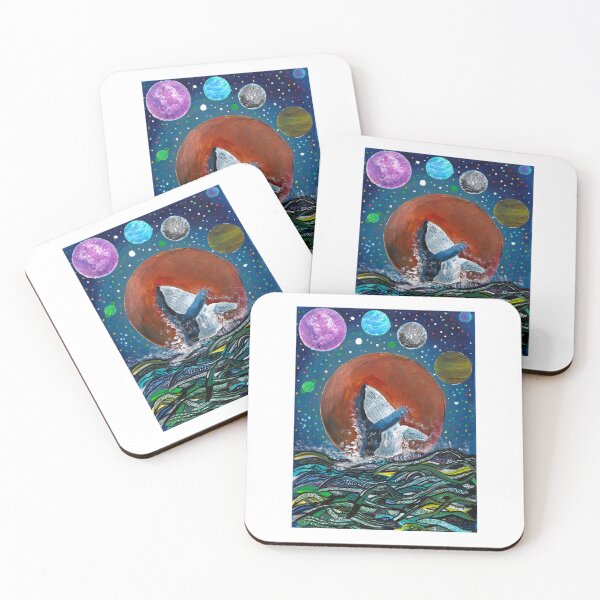 Item preview, jumping whale  designed and sold by kuriative.