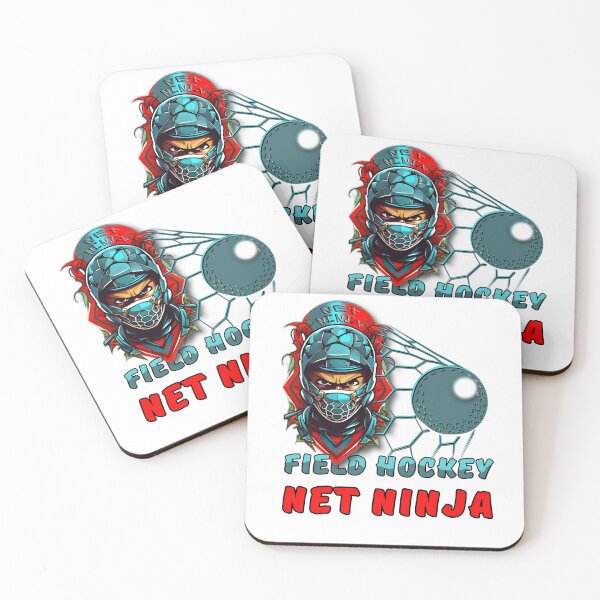 Item preview, Field Hockey Net Ninja designed and sold by NickTaroDesign.