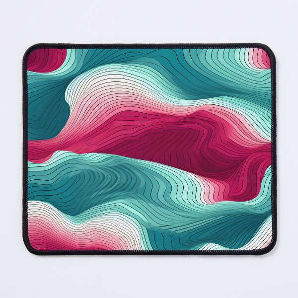 Item preview, Contrasting Waves Abstract Elegance designed and sold by VectorPlace.