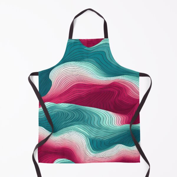 Item preview, Contrasting Waves Abstract Elegance designed and sold by VectorPlace.