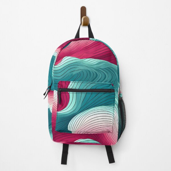 Item preview, Contrasting Waves Abstract Elegance designed and sold by VectorPlace.