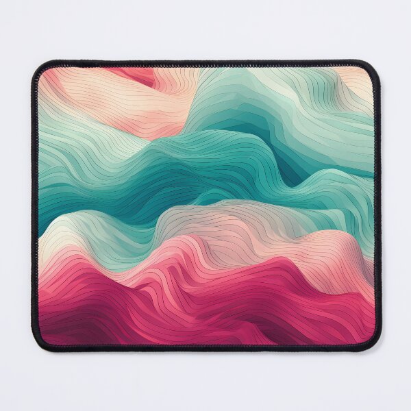 Item preview, Copy of Contrasting Waves Abstract Elegance designed and sold by VectorPlace.