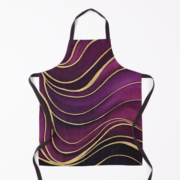 Item preview, Luxury Marble Fuchsia Purple With Gold designed and sold by artsandsoul.