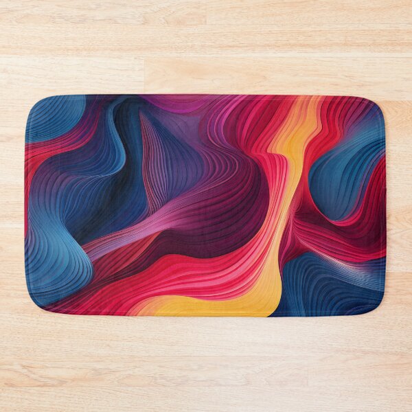 Item preview, Electric Waves Vibrant Abstract designed and sold by VectorPlace.