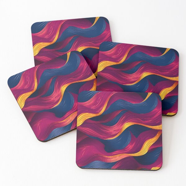 Item preview, Sweeping Rhythmic Wave Symphony designed and sold by VectorPlace.