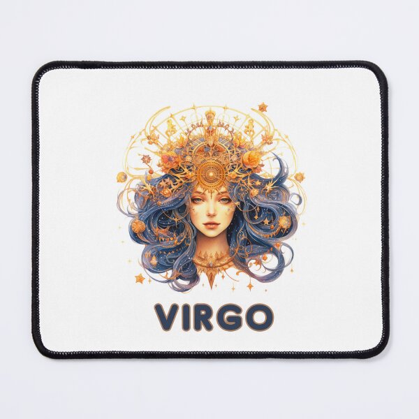 Item preview, Virgo  Zodiac- Horescope/SunSign Theme  on white back ground designed and sold by CosmicNook1.