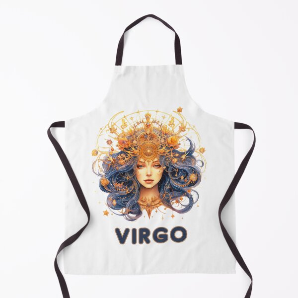 Item preview, Virgo Zodiac- Horescope/SunSign Theme on white back ground designed and sold by CosmicNook1.