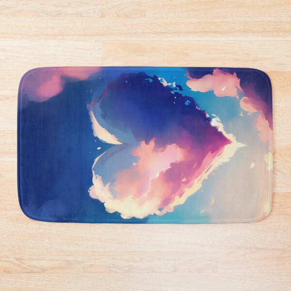 Item preview, Astral Embrace: Heart Shaped Cloud in a Celestial Tapestry designed and sold by EvaAngel.