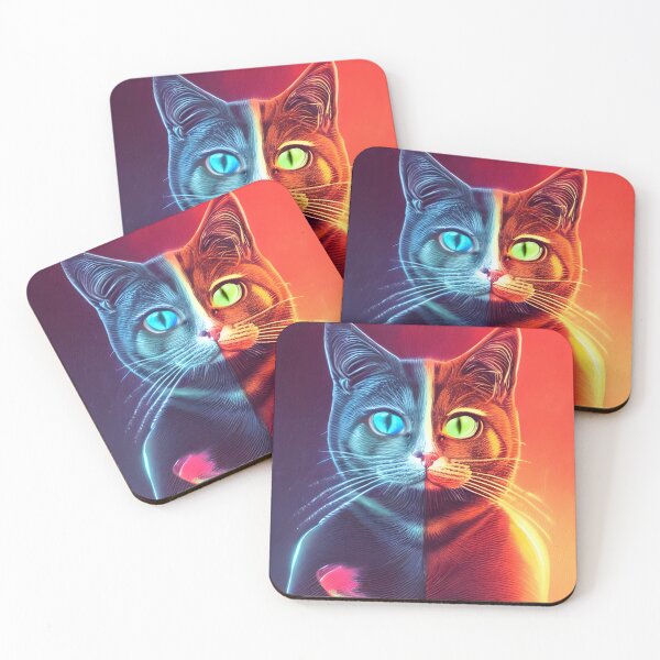 Item preview, Cat's Vivid Vision designed and sold by Daniel Dudgeon.