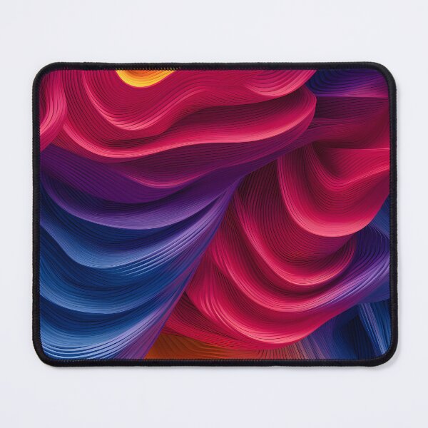 Item preview, Radiant Waves Abstract Canvas designed and sold by VectorPlace.